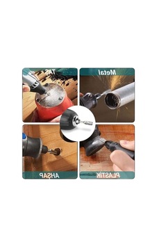 5 Parça Metal Törpüleme Seti, Matkap Uyumlu Ve Farklı Şekillerde Freze Seti 5 Parça Metal Törpüleme Seti, Matkap Uyumlu Ve Farklı Şekillerde Freze Seti