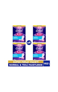 Günlük Normal 48 Li 4 Paket Toplam 192 Adet Günlük Normal 48 Li 4 Paket Toplam 192 Adet
