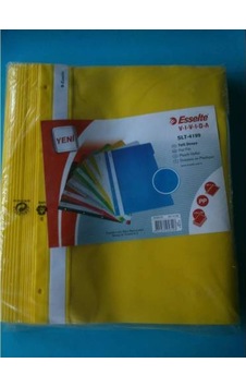 Plastik Telli Dosya Sarı 50 Li 1 Pk Esselte Plastik Telli Dosya Sarı 50 Li 1 Pk Esselte