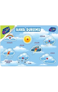 Playwood Ahşap Tutmalı Puzzle Hava Durumu Ony284 Playwood Ahşap Tutmalı Puzzle Hava Durumu Ony284