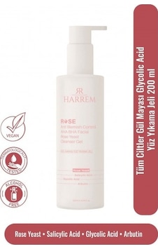 Harrem Rose Series Gül Mayası Glycolic Hassas Yüz Yıkama Jeli 2 HARREM.038 Harrem Rose Series Gül Mayası Glycolic Hassas Yüz Yıkama Jeli 2 HARREM.038