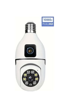 O-kam 4046 2mp Ampül Kamera Wifi Gece Görüşlü Çift Lensli O-kam 4046 2mp Ampül Kamera Wifi Gece Görüşlü Çift Lensli