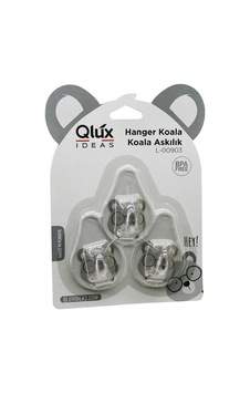 3pcs Koala Askı Şeffaf Askı Yapışkanlı Montaj 5324 50cm