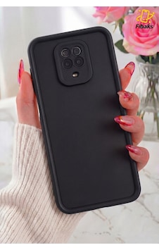 Fibaks Redmi Note 9 Pro/9s Uyumlu Kılıf Kamera Korumalı Yumuşak Dokulu Darbe Emici Siyah Silikon Kapak Fibaks Redmi Note 9 Pro/9s Uyumlu Kılıf Kamera Korumalı Yumuşak Dokulu Darbe Emici Siyah Silikon Kapak