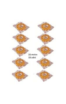 33 Metre Şeffaf Selefon Bant 10 Adet 33 Metre Şeffaf Selefon Bant 10 Adet
