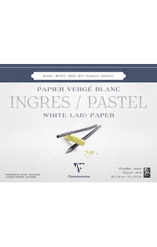 Clairefontaine İngres Pastel Blok 30x40 25 Yap. 130gr - 96483c