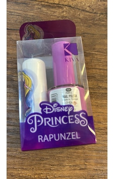 Kiva Disney Princess Rapunzel Mor Oje + Lip Care Dudak Koruyucu Hindistan Cevizi