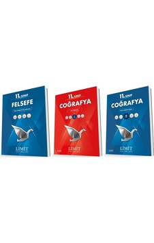 Limit 11. Sınıf Felsefe + Coğrafya Konu + Soru Seti 4 Kitap 2023 Limit 11. Sınıf Felsefe + Coğrafya Konu + Soru Seti 4 Kitap 2023