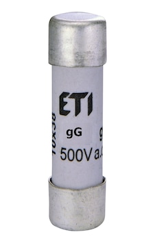 Eti Ch10gg-25a ,10x38mm 25a Gg/yavaş Kartuş Sigorta Eti Ch10gg-25a ,10x38mm 25a Gg/yavaş Kartuş Sigorta