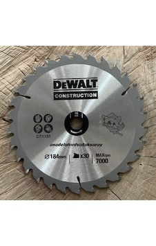 Dewalt Elmas Testere 184mm Sunta Kesme Mdf Ahşap Kesme Testeresi 30diş 16mm Dewalt Elmas Testere 184mm Sunta Kesme Mdf Ahşap Kesme Testeresi 30diş 16mm
