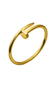 Brezza Lusso Jewelry Sarı Paslanmaz Çelik Çivi Kadın Bileklik Altın Brezza Lusso Jewelry Sarı Paslanmaz Çelik Çivi Kadın Bileklik Altın