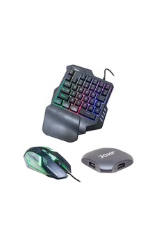 Hescom JCHF-68S 3 in 1 Kablolu Oyuncu Klavye Mouse Set