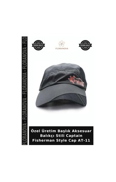 Floranova Özel Üretim Başlık Aksesuar Balıkçı Stili Captain Fisherman Style Cap At-11 Çok Renkli Floranova Özel Üretim Başlık Aksesuar Balıkçı Stili Captain Fisherman Style Cap At-11 Çok Renkli