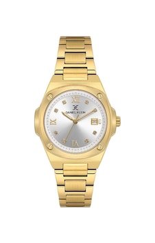 Daniel Klein Dk.1.13947-3 Taşlı Tasarım 3 Atm Suya Dayanıklı Altın Renk Kadın Kol Saati Altın Daniel Klein Dk.1.13947-3 Taşlı Tasarım 3 Atm Suya Dayanıklı Altın Renk Kadın Kol Saati Altın