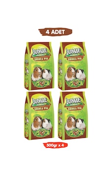 Premium Zenginleştirilmiş Özel Tahıllı Vitaminli Ginepig Yemi 500gr X 4 Adet Premium Zenginleştirilmiş Özel Tahıllı Vitaminli Ginepig Yemi 500gr X 4 Adet