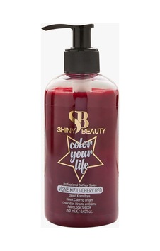 Shıny Beauty Vişne Kızılı Geçici Krem Saç Boyası 250 Ml Shıny Beauty Vişne Kızılı Geçici Krem Saç Boyası 250 Ml