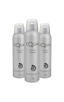 Equal Classic Erkek Sprey Deodorant 150 ML x 3 Equal Classic Erkek Sprey Deodorant 150 ML x 3
