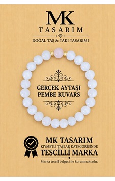 Mk Tasarım Gerçek Aytaşı Bileklik Mk.7000.860- Rahatlık-dinginlik-enerji- Stres Bilekliği- Renkleri Çok Renkli Mk Tasarım Gerçek Aytaşı Bileklik Mk.7000.860- Rahatlık-dinginlik-enerji- Stres Bilekliği- Renkleri Çok Renkli