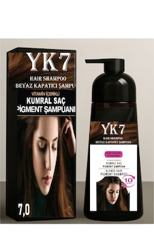 Yk7 Kozmetik Yk7 Kumral 7.0 Beyaz Kapatıcı Şampuan 300 Ml. Yk7 Kozmetik Yk7 Kumral 7.0 Beyaz Kapatıcı Şampuan 300 Ml.
