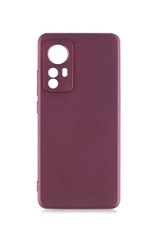Xiaomi Mi 12 Kılıf Zore Premier Silikon Kapak Mürdüm Xiaomi Mi 12 Kılıf Zore Premier Silikon Kapak Mürdüm