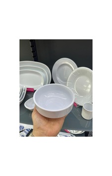 Melamin 12 Cm Joker Ermiya Çorba Kase 6 Adet Beyaz