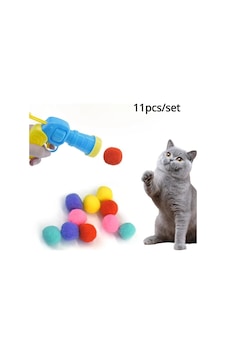 Kedi Oltası Peluş Top Atan İnteraktif Kedi Oyuncağı Kedi Oltası Peluş Top Atan İnteraktif Kedi Oyuncağı