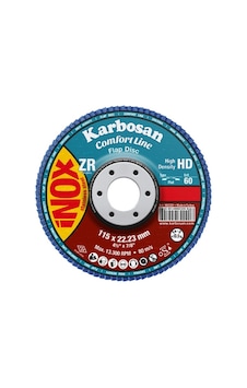 Karbosan Comfortline Flap Disk Zr Zxr11 Hd 125 Mm 60 Kum Düz-karbosan 982460 Karbosan Comfortline Flap Disk Zr Zxr11 Hd 125 Mm 60 Kum Düz-karbosan 982460