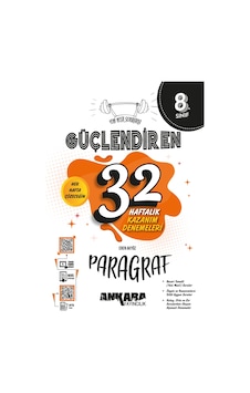 Ankara Yayıncılık 8.sınıf Güçlendiren Paragraf 32 Haftalık Deneme Ankara Yayıncılık 8.sınıf Güçlendiren Paragraf 32 Haftalık Deneme