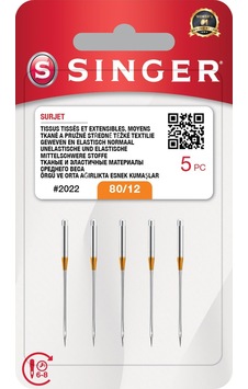 Mcg Overlok İğnesi 12 Numara 5'li Blıster Mcg Overlok İğnesi 12 Numara 5'li Blıster