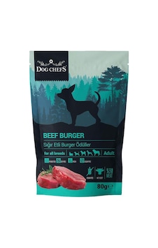Dog Chefs Beef Burger Sığır Etli Köpek Ödülü 80 G Dog Chefs Beef Burger Sığır Etli Köpek Ödülü 80 G