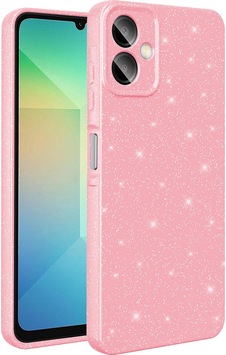 Samsung Uyumlu Galaxy A06 Kılıf Kamera Korumalı Simli Lüks Zore Koton Kapak Açık Pembe Samsung Uyumlu Galaxy A06 Kılıf Kamera Korumalı Simli Lüks Zore Koton Kapak Açık Pembe