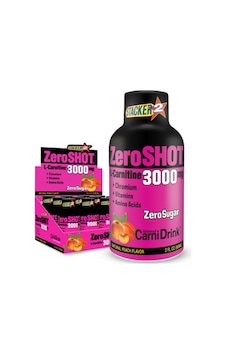 Zeroshot 3000 Mg Karnitin 12 X 60 Ml Şeftali Zeroshot 3000 Mg Karnitin 12 X 60 Ml Şeftali