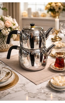 Cocinero Enzo 8093 XL Çaydanlık Takımı Cocinero Enzo 8093 XL Çaydanlık Takımı