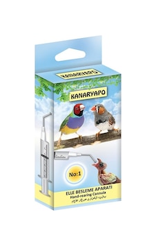 Kanaryapo Kuşlar için Elle Besleme Mama Şırıngası No 1 Kanaryapo Kuşlar için Elle Besleme Mama Şırıngası No 1