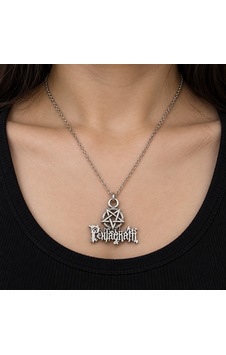 Pentagram Yıldız Kolye Gümüş Renk Gotik Metal Müzik Sembol Kolyesi Altın - Gümüş Pentagram Yıldız Kolye Gümüş Renk Gotik Metal Müzik Sembol Kolyesi Altın - Gümüş