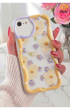 Fibaks iPhone 7/8/se Uyumlu Kılıf Tasarımlı Desenli Kamera Korumalı Papatya Çiçek Renkli Silikon Kapak Fibaks iPhone 7/8/se Uyumlu Kılıf Tasarımlı Desenli Kamera Korumalı Papatya Çiçek Renkli Silikon Kapak