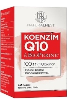 Naturalnest Koenzim Q10 100 Mg ( Ubikinon ) 30 Hard Kapsül Naturalnest Koenzim Q10 100 Mg ( Ubikinon ) 30 Hard Kapsül
