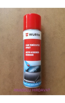 Würth 500 ML Cam Temizleme Spreyi Araç Camı Temizleme Köpüğü Würth 500 ML Cam Temizleme Spreyi Araç Camı Temizleme Köpüğü