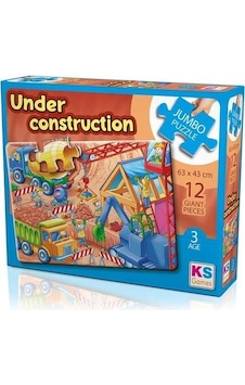Ks Puzzle Under Construction Jumbo Puzzle Ks Puzzle Under Construction Jumbo Puzzle