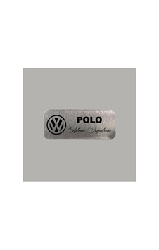 Kişiye Özel Volkswagen Polo Adınız Soyadınız Metal Etiket 3x7 Cm Arkası Yapışkanlı Kişiye Özel Volkswagen Polo Adınız Soyadınız Metal Etiket 3x7 Cm Arkası Yapışkanlı