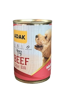 Adak Sığır Etli Yetişkin Köpek Konservesi 24 x 415 G Adak Sığır Etli Yetişkin Köpek Konservesi 24 x 415 G