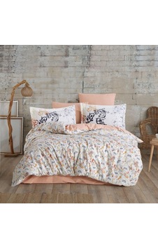 Hobby Çift Kişilik Poplin Nevresim Fiesta Somon Diğer Hobby Çift Kişilik Poplin Nevresim Fiesta Somon Diğer