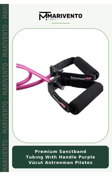 Premium Sanctband Tubıng Wıth Purple Vücut Antrenman Pilates Mor Premium Sanctband Tubıng Wıth Purple Vücut Antrenman Pilates Mor