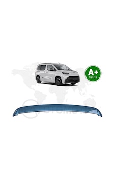 Toyota Proace City Bagaj Üstü Spoiler Turkuaz Mavi Kjw Boyalı 2024 Model Ve Sonrası Toyota Proace City Bagaj Üstü Spoiler Turkuaz Mavi Kjw Boyalı 2024 Model Ve Sonrası