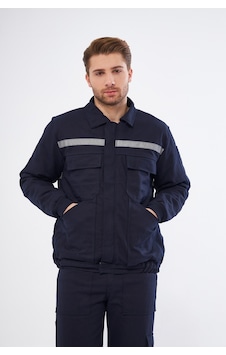 Orange Safety Mont 7/7 Gabardin %100pamuk Reflektörlü Kapitoneli Orange Safety Mont 7/7 Gabardin %100pamuk Reflektörlü Kapitoneli