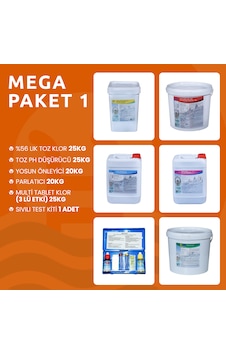 Havuz Bakım Seti Mega Paket 1 Havuz Bakım Seti Mega Paket 1