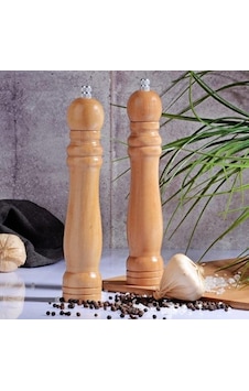 Ahşap Öğütücü - Tuz Karabiber Öğütücüsü Büyük 25,5 Cm Tekli Ahşap Öğütücü - Tuz Karabiber Öğütücüsü Büyük 25,5 Cm Tekli