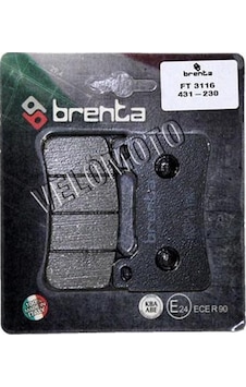 2005-2018 Honda Cbr 600 Rr Ön Fren Balatası Brenta Balata 2005-2018 Honda Cbr 600 Rr Ön Fren Balatası Brenta Balata