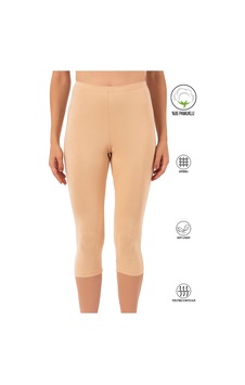 Özkan Underwear Özkan 0458 Kadın %95 Pamuklu Likralı Süprem Kumaş Esnek Rahat Yumuşak Diz Altı Kapri Tayt Ten Özkan Underwear Özkan 0458 Kadın %95 Pamuklu Likralı Süprem Kumaş Esnek Rahat Yumuşak Diz Altı Kapri Tayt Ten
