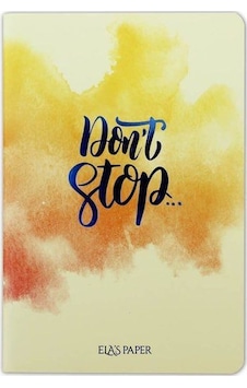 Watercolor Don’T Stop - Defter N11.8766 Watercolor Don’T Stop - Defter N11.8766